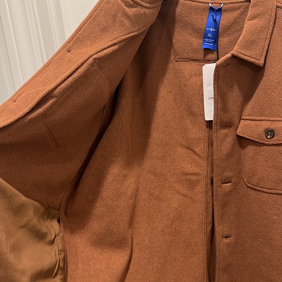 Kit & Ace Men’s Fleece Button Down Sweater - Picture 3 of 4